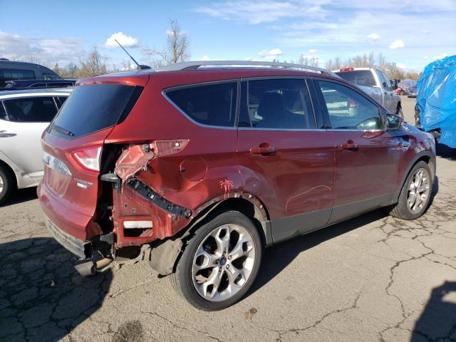 1FMCU9J96EUD81061 - 2014 FORD ESCAPE TITANIUM RED photo 3