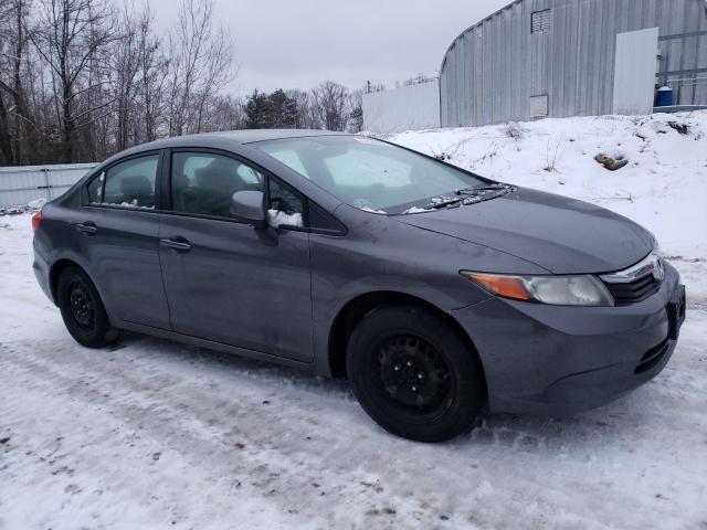 2HGFB2F54CH332673 - 2012 HONDA CIVIC LX GRAY photo 4