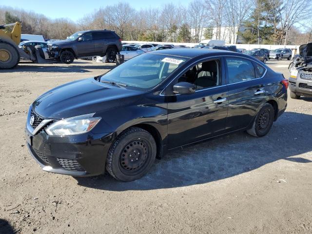 3N1AB7AP7HL712445 - 2017 NISSAN SENTRA S BLACK photo 1