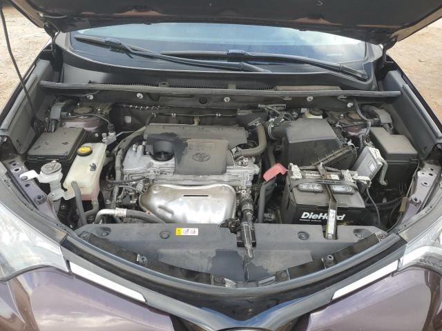 2T3WFREV0JW453033 - 2018 TOYOTA RAV4 ADVENTURE PURPLE photo 12