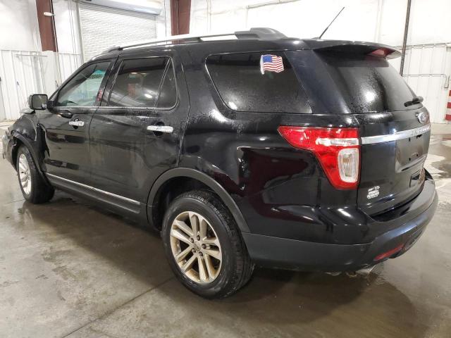 1FMHK8D8XBGA85673 - 2011 FORD EXPLORER XLT BLACK photo 2