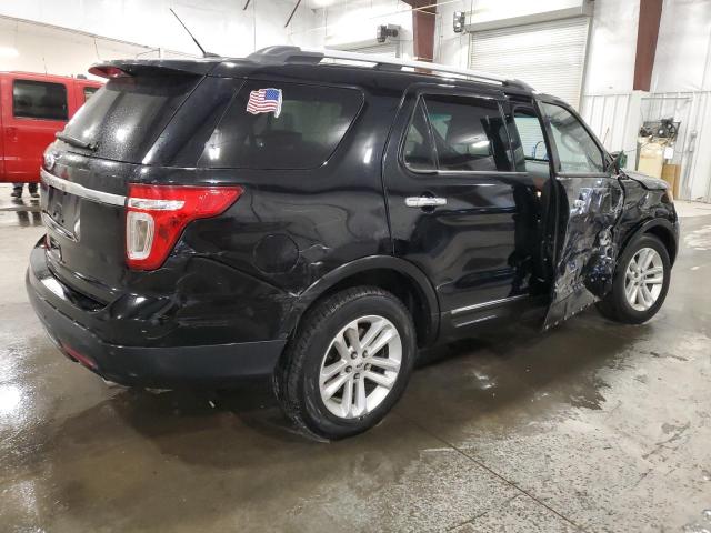 1FMHK8D8XBGA85673 - 2011 FORD EXPLORER XLT BLACK photo 3