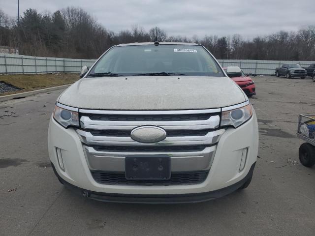 2FMDK4JC7CBA25150 - 2012 FORD EDGE SEL WHITE photo 5