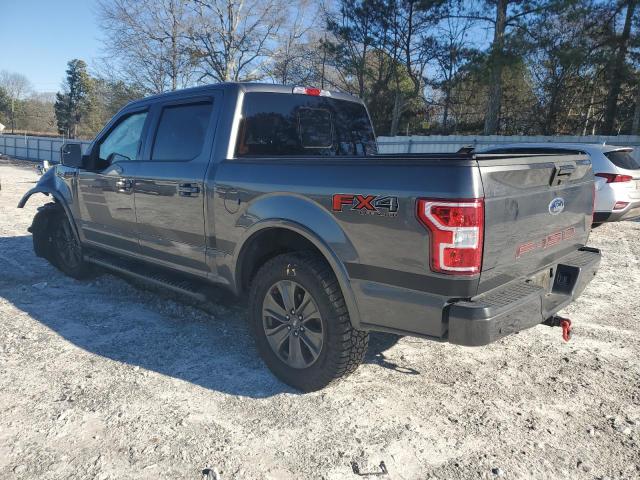 1FTEW1E57JFD26326 - 2018 FORD F150 SUPERCREW CHARCOAL photo 2