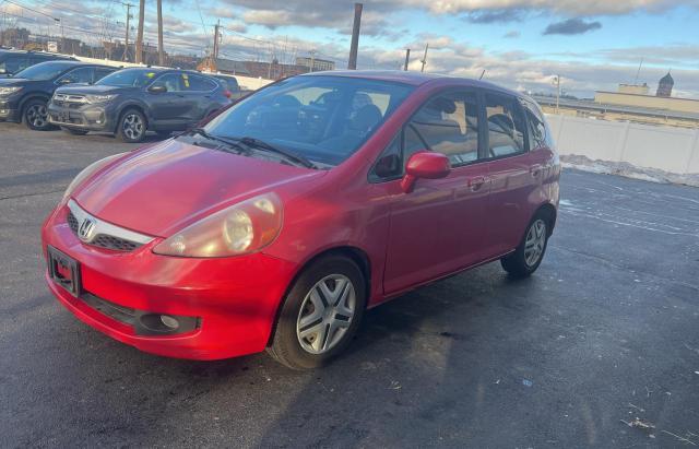 JHMGD38497S045303 - 2007 HONDA FIT RED photo 2