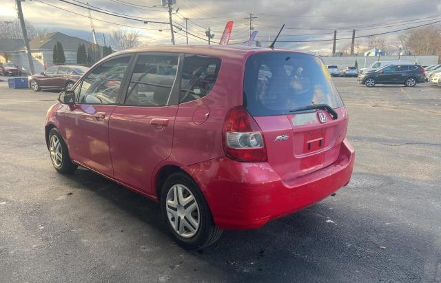 JHMGD38497S045303 - 2007 HONDA FIT RED photo 3