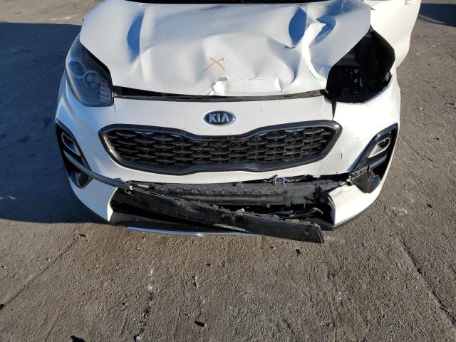 KNDP63AC1L7633688 - 2020 KIA SPORTAGE S WHITE photo 11