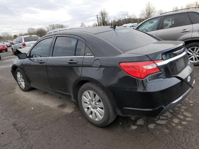 1C3CCBAB8EN230593 - 2014 CHRYSLER 200 LX BLACK photo 2