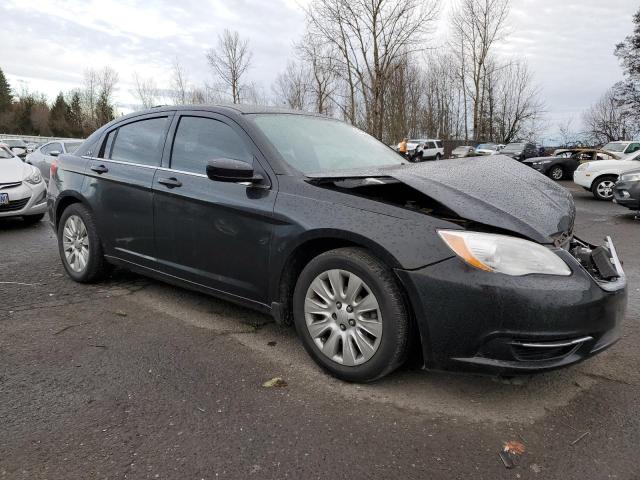 1C3CCBAB8EN230593 - 2014 CHRYSLER 200 LX BLACK photo 4