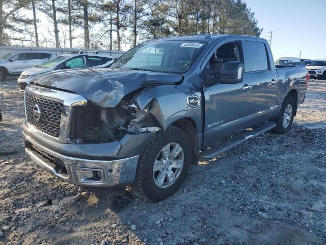 1N6AA1E62HN524766 - 2017 NISSAN TITAN SV SILVER photo 1