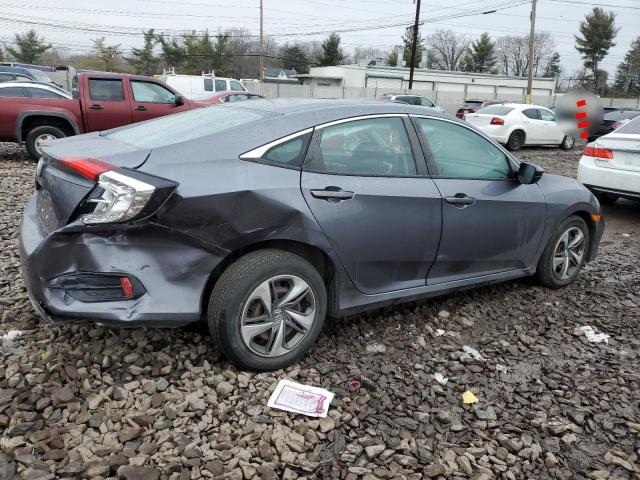 2HGFC2F62LH545319 - 2020 HONDA CIVIC LX GRAY photo 3