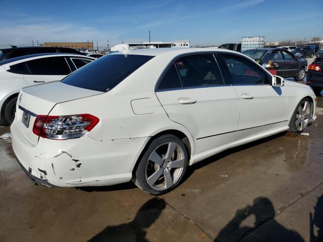 WDDHF5GB8BA403779 - 2011 MERCEDES-BENZ E 350 WHITE photo 3