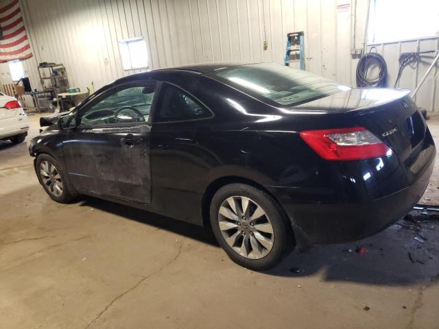 2HGFG1B98AH502504 - 2010 HONDA CIVIC EXL შავი ფოტო 2