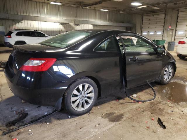 2HGFG1B98AH502504 - 2010 HONDA CIVIC EXL შავი ფოტო 3