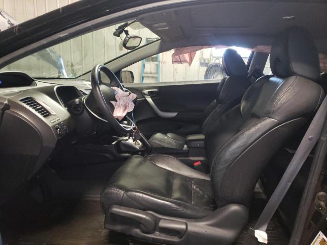 2HGFG1B98AH502504 - 2010 HONDA CIVIC EXL შავი ფოტო 7