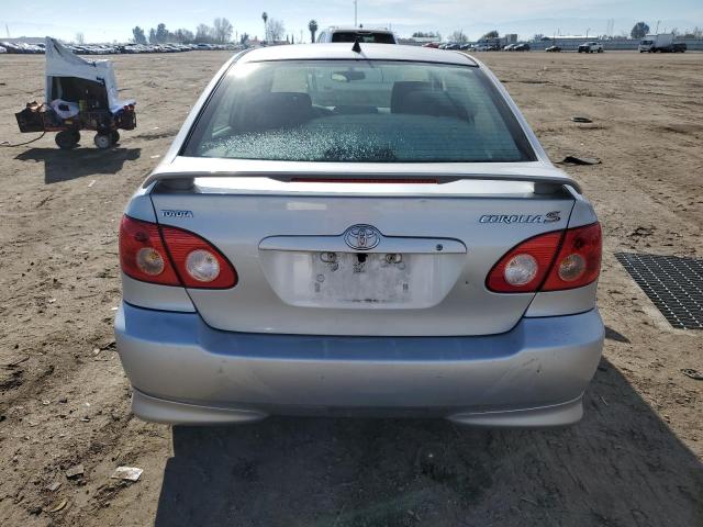 1NXBR30E76Z750665 - 2006 TOYOTA COROLLA CE SILVER photo 6