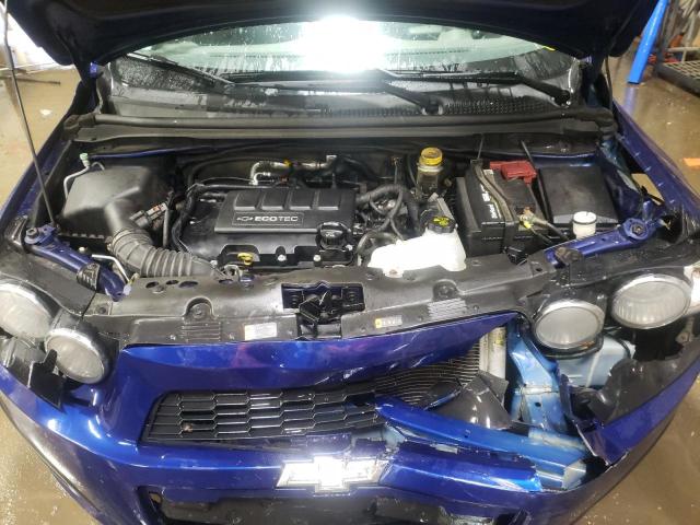 1G1JC5SB3C4218141 - 2012 CHEVROLET SONIC LT BLUE photo 11