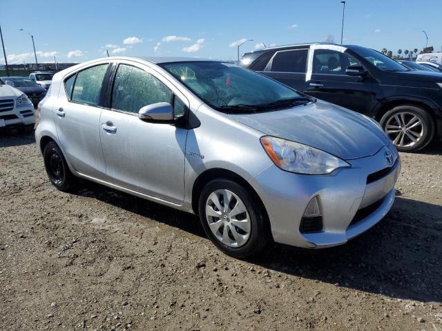 JTDKDTB37E1566356 - 2014 TOYOTA PRIUS C SILVER photo 4