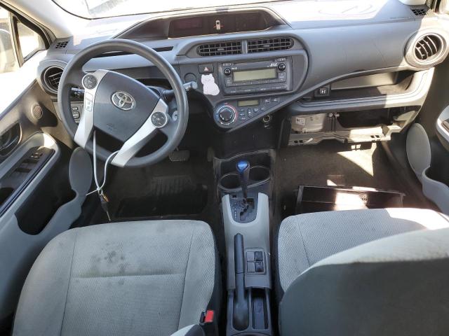 JTDKDTB37E1566356 - 2014 TOYOTA PRIUS C SILVER photo 8