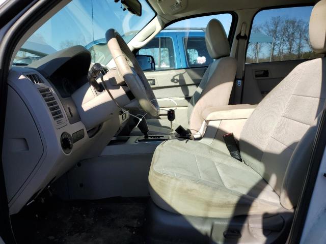 1FMCU9D77AKC91207 - 2010 FORD ESCAPE XLT WHITE photo 7