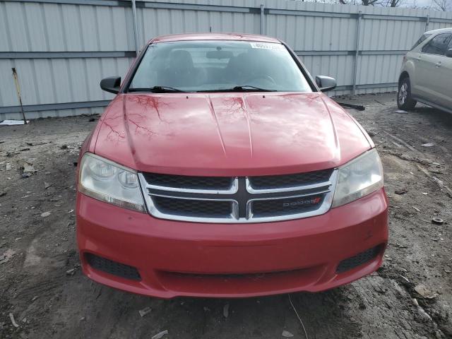 1C3CDZAB6DN700561 - 2013 DODGE AVENGER SE WHITE photo 5