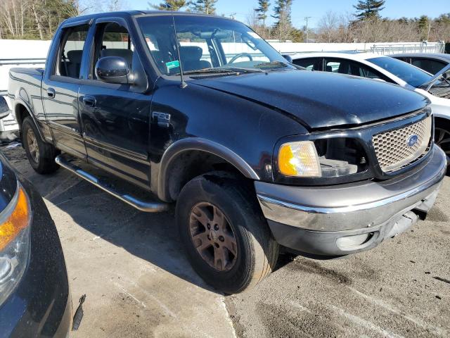 1FTRW08L93KB81788 - 2003 FORD F150 SUPERCREW BLACK photo 4