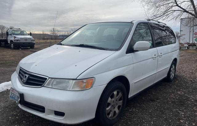 5FNRL18824B116659 - 2004 HONDA ODYSSEY EX WHITE photo 2