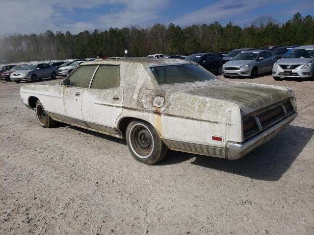 1N63H142356 - 1971 FORD LTD WHITE photo 2