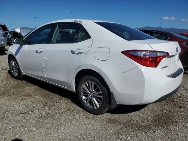 5YFBURHE0FP260916 - 2015 TOYOTA COROLLA L WHITE photo 2