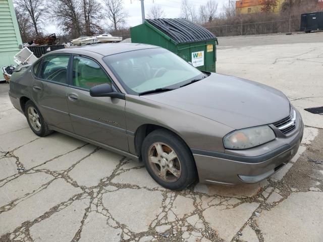 2G1WH55K639265938 - 2003 CHEVROLET IMPALA LS BROWN photo 4