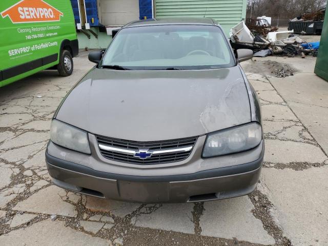 2G1WH55K639265938 - 2003 CHEVROLET IMPALA LS BROWN photo 5