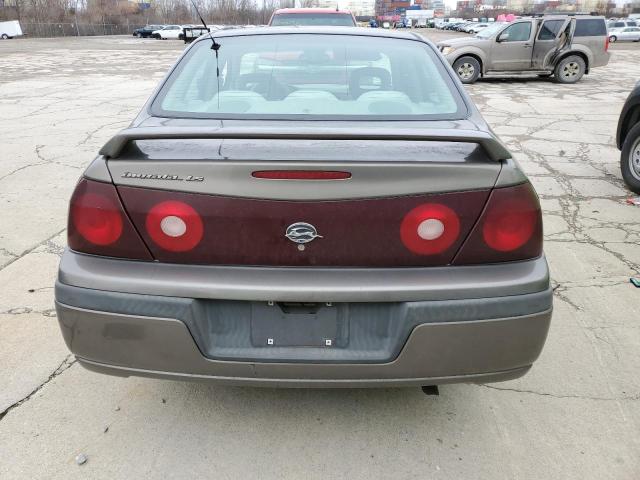 2G1WH55K639265938 - 2003 CHEVROLET IMPALA LS BROWN photo 6