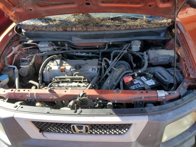 5J6YH28533L049729 - 2003 HONDA ELEMENT EX ORANGE photo 11