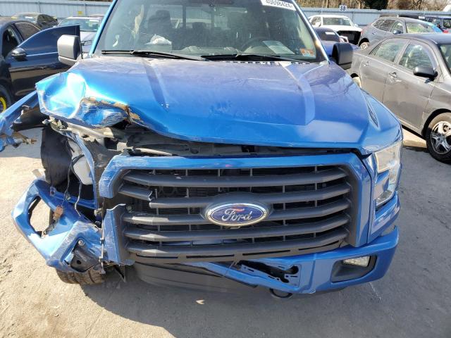 1FTEW1EF4FKE46057 - 2015 FORD F150 SUPERCREW BLUE photo 11