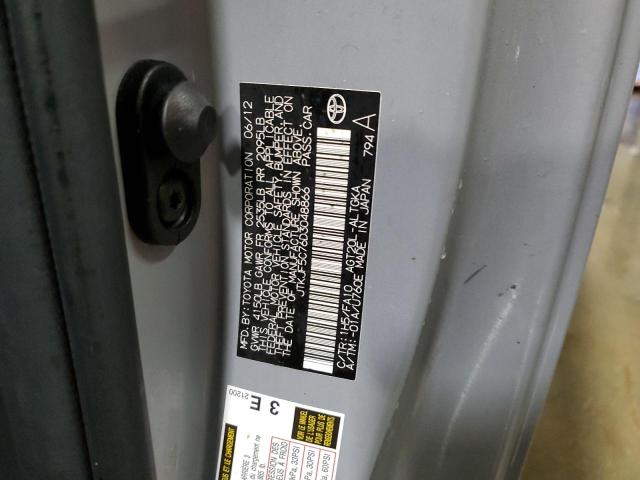 JTKJF5C76D3048866 - 2013 TOYOTA SCION TC 灰色 照片 13