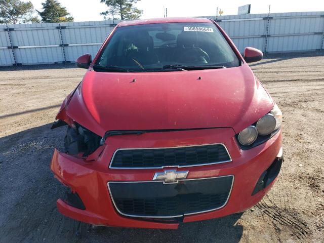 1G1JC6SH2E4122725 - 2014 CHEVROLET SONIC LT RED photo 5