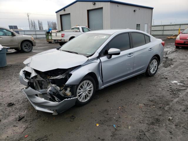 4S3GKAD65J3622882 - 2018 SUBARU IMPREZA PREMIUM PLUS SILVER photo 1