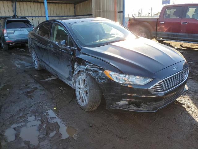 3FA6P0G76HR169479 - 2017 FORD FUSION S BLACK photo 4