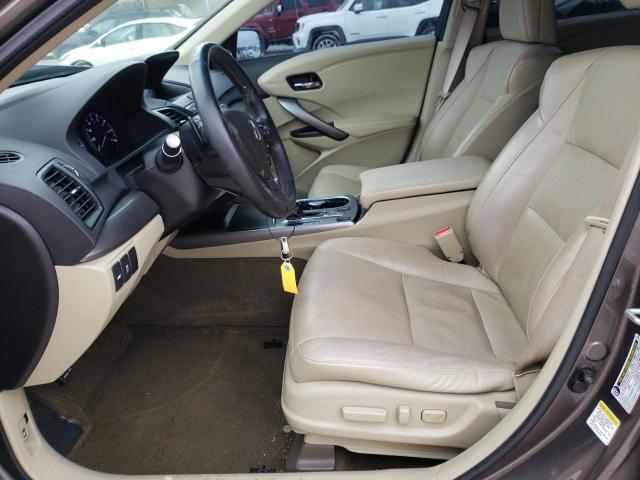 5J8TB4H54DL014942 - 2013 ACURA RDX TECHNOLOGY TAN photo 7