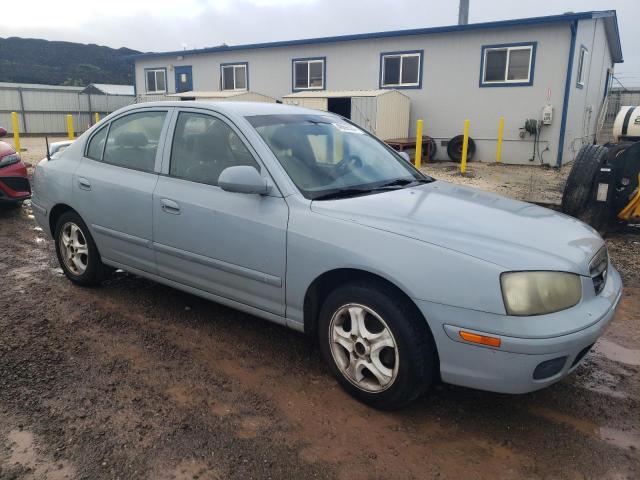 KMHDN45D53U549255 - 2003 HYUNDAI ELANTRA GLS GRAY photo 4