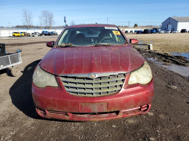 1C3LC56K68N115618 - 2008 CHRYSLER SEBRING TOURING RED photo 5