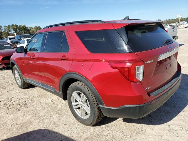 1FMSK7DH2NGB65344 - 2022 FORD EXPLORER XLT RED photo 2