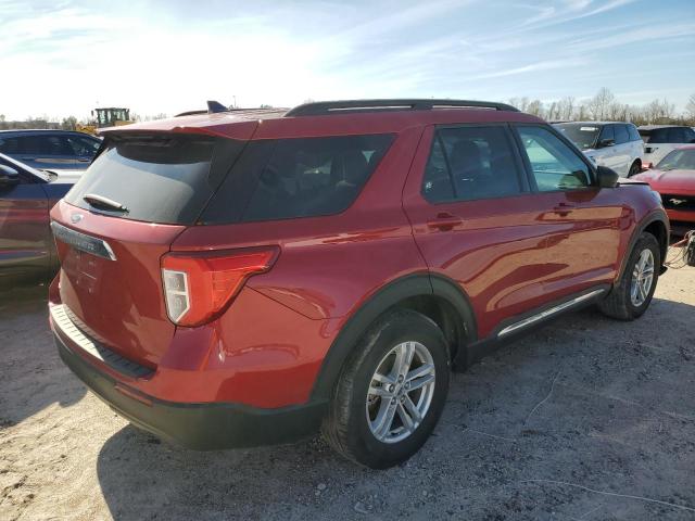 1FMSK7DH2NGB65344 - 2022 FORD EXPLORER XLT RED photo 3