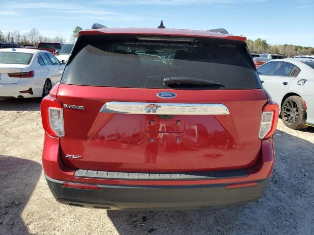 1FMSK7DH2NGB65344 - 2022 FORD EXPLORER XLT RED photo 6