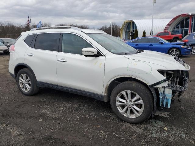 5N1AT2MV9EC762418 - 2014 NISSAN ROGUE S WHITE photo 4