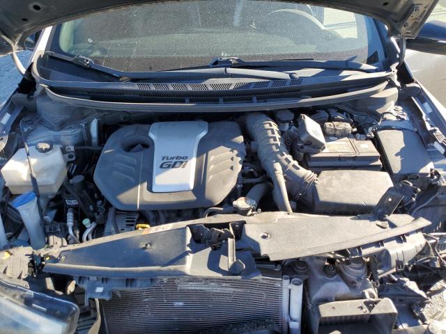 KNAFZ6A32G5605594 - 2016 KIA FORTE SX SILVER photo 11