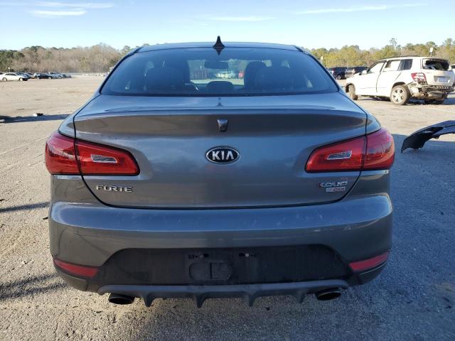 KNAFZ6A32G5605594 - 2016 KIA FORTE SX SILVER photo 6