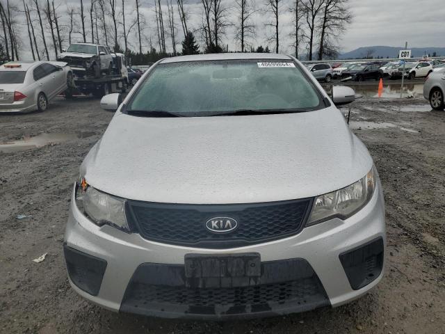 KNAFU6A26D5689131 - 2013 KIA FORTE EX SILVER photo 5