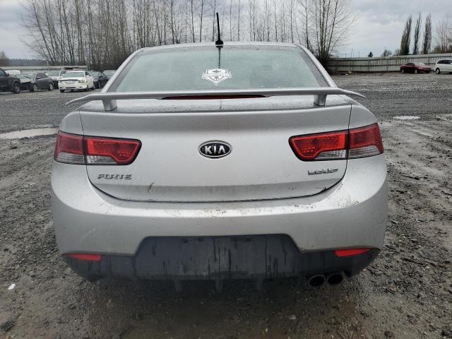 KNAFU6A26D5689131 - 2013 KIA FORTE EX SILVER photo 6