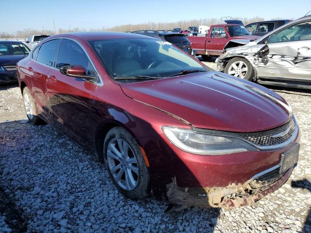 1C3CCCAB5FN560182 - 2015 CHRYSLER 200 LIMITED BURGUNDY photo 4